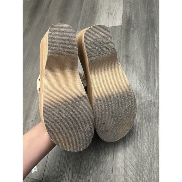 ROCKET DOG womens platform chunky wedge sandals crochet netting - Picture 3 of 6